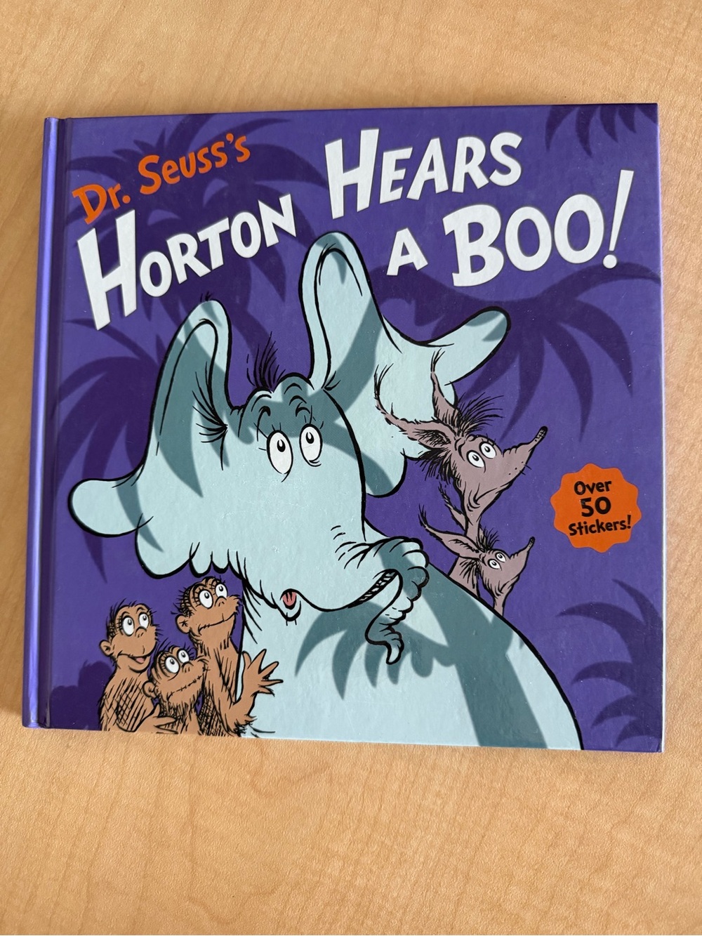 Horton Hears a Boo! Dr. Seuss Halloween Hardcover Kids Picture Book Humour
